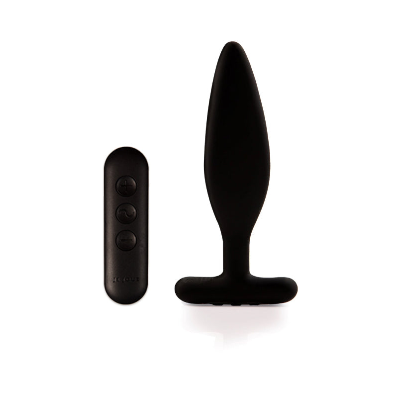 Egon Vibrating Butt Plug Black
